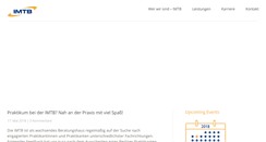 Desktop Screenshot of imtb.de